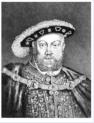 Henry VIII - founder of the Church of England