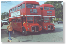 London Routemasters in Niagara Falls
